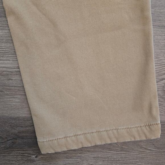 Caterpillar Men's Fleece Lined Canvas Pants Brown Canvas Size 38x30 - Picture 12 of 12